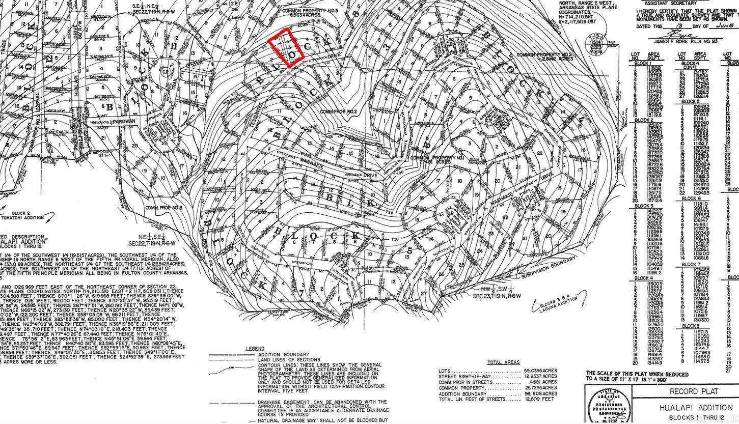 Photo 2 - Vacant Land for sale – Lot 3  Tessuntee   Cherokee Village, AR