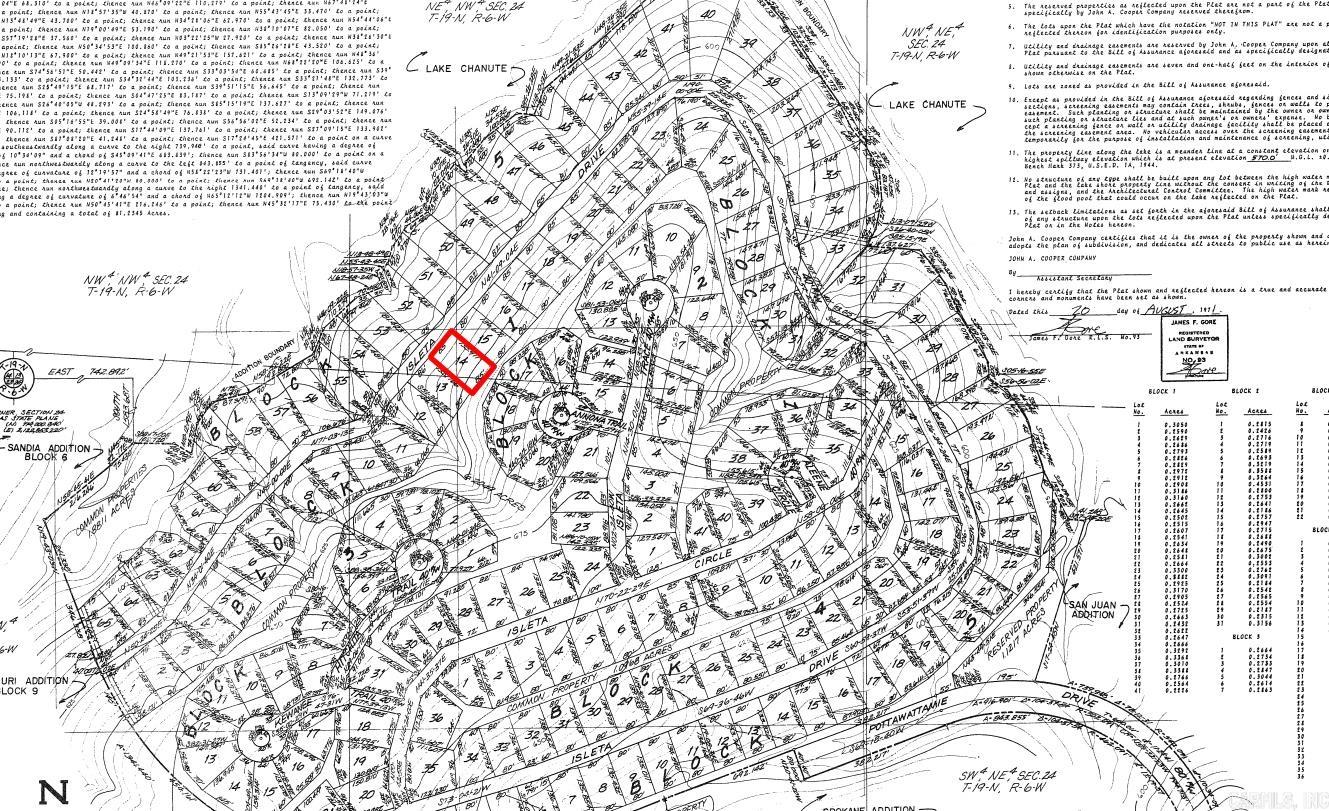 Photo 2 - Vacant Land for sale – Lot 14  Isleta   Cherokee Village, AR