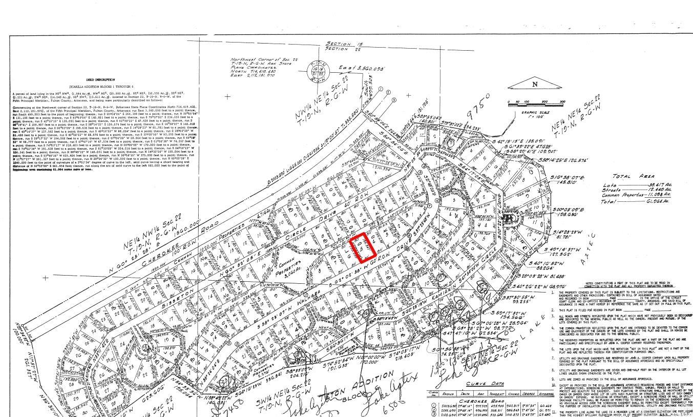 Photo 2 - Vacant Land for sale – Lot 5  Walhara   Cherokee Village, AR