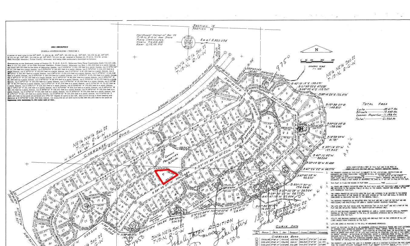 Photo 2 - Vacant Land for sale – Lot 9  Walhara   Cherokee Village, AR