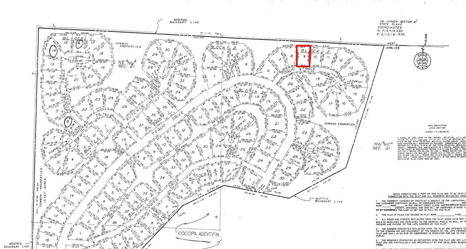 Photo 2 - Vacant Land for sale – Lot 9  Toquo   Cherokee Village, AR