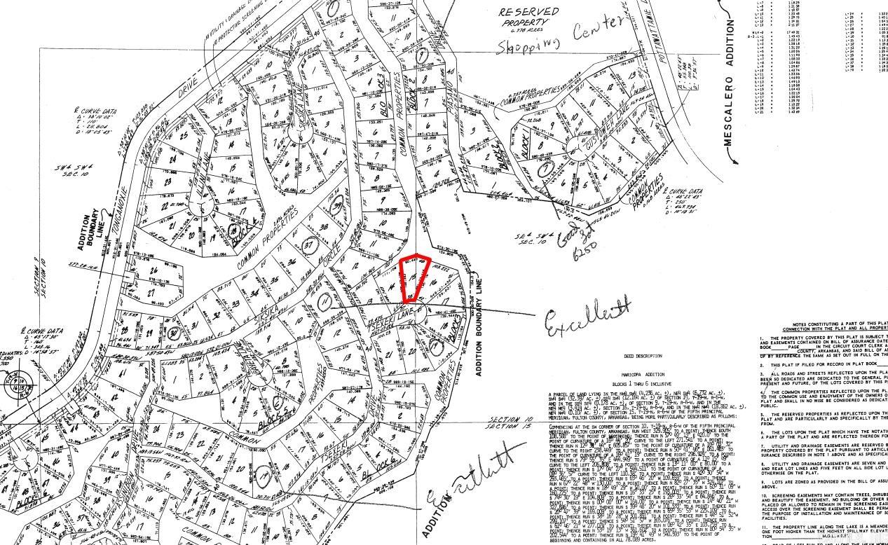 Photo 2 - Vacant Land for sale – Lot 15  Tsexeki   Cherokee Village, AR