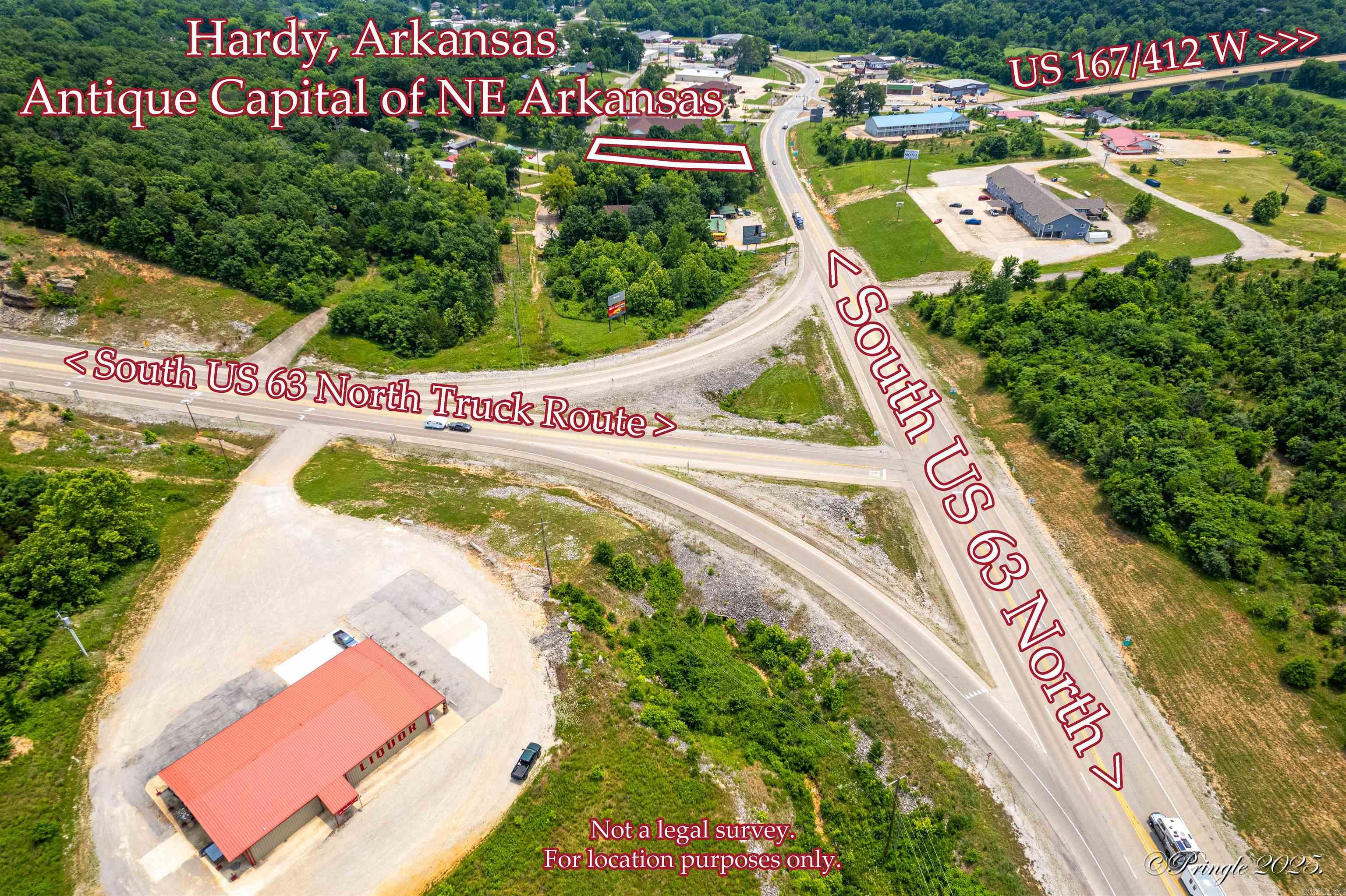 Photo 11 - Vacant Land for sale – 000  63 Highway   Hardy, AR