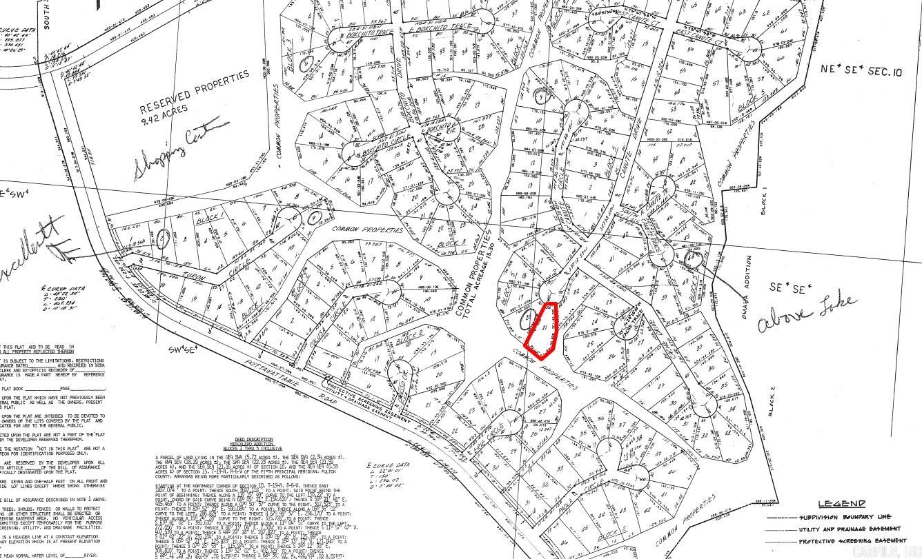 Photo 2 - Vacant Land for sale – Lot 21  Canute   Cherokee Village, AR