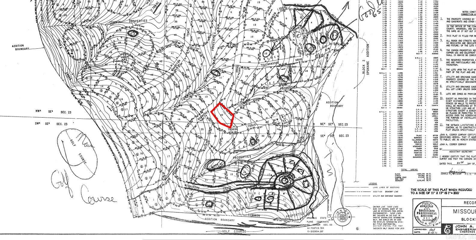 Photo 2 - Vacant Land for sale – Lot 40  Taskig   Cherokee Village, AR