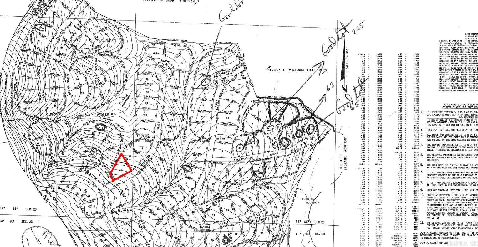 Photo 2 - Vacant Land for sale – Lot 43  Wahpeton   Cherokee Village, AR