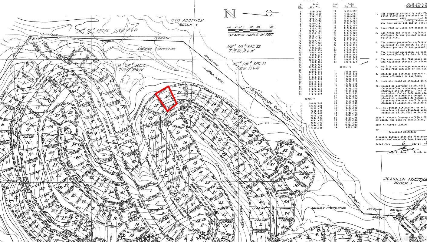 Photo 2 - Vacant Land for sale – Lot 20  Tanawas   Cherokee Village, AR