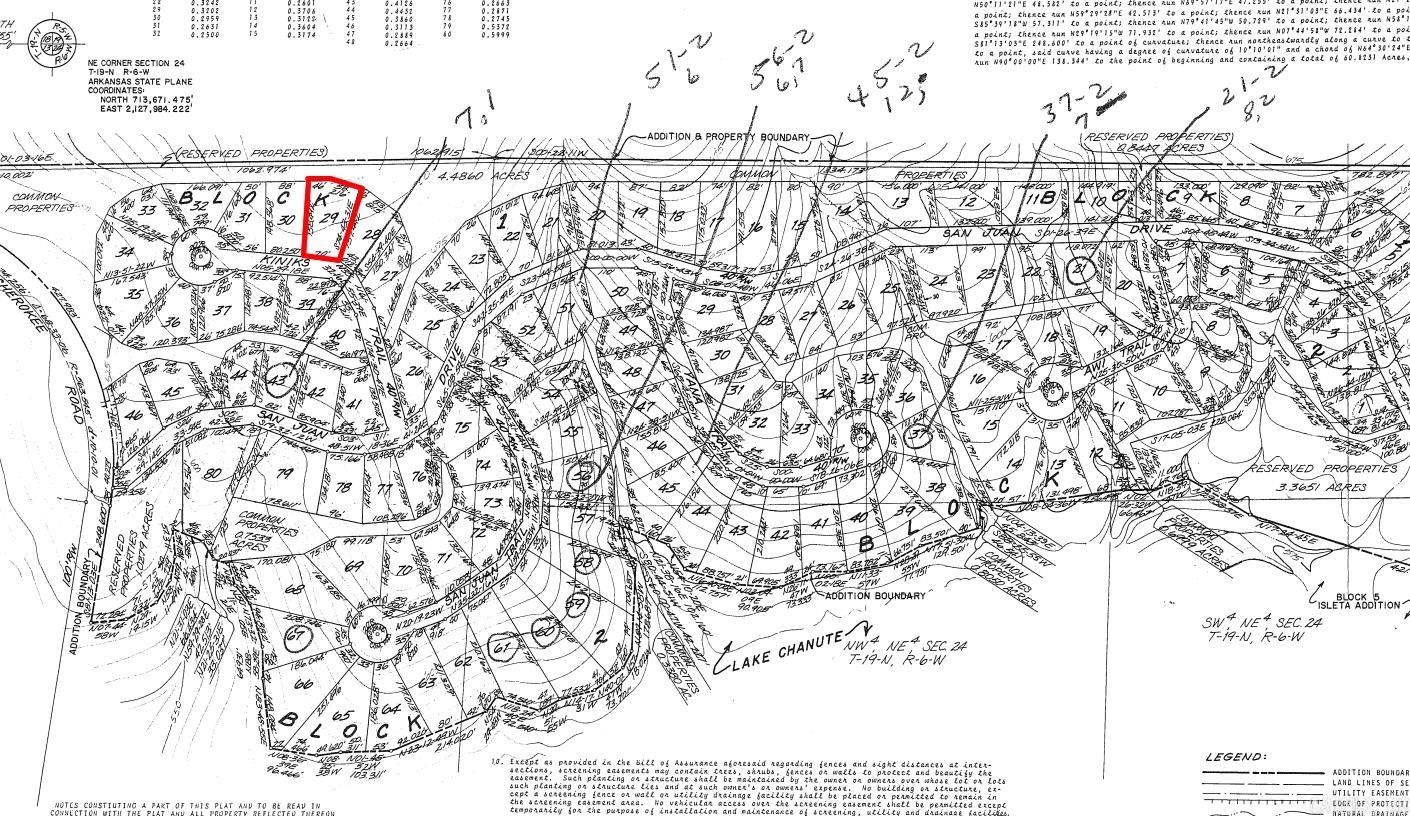 Photo 2 - Vacant Land for sale – Lot 29  Kiniks   Cherokee Village, AR