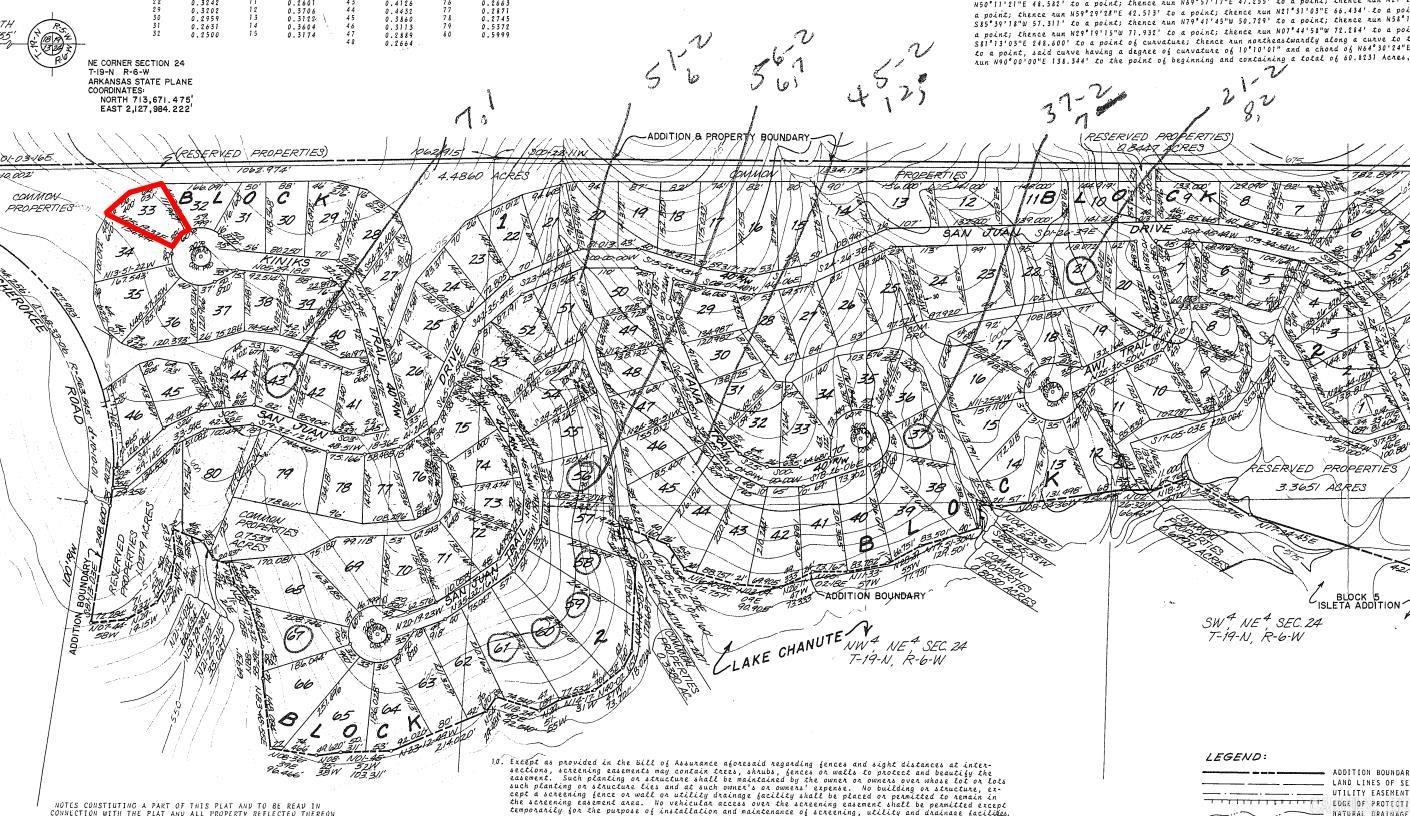 Photo 2 - Vacant Land for sale – Lot 33  Kiniks   Cherokee Village, AR