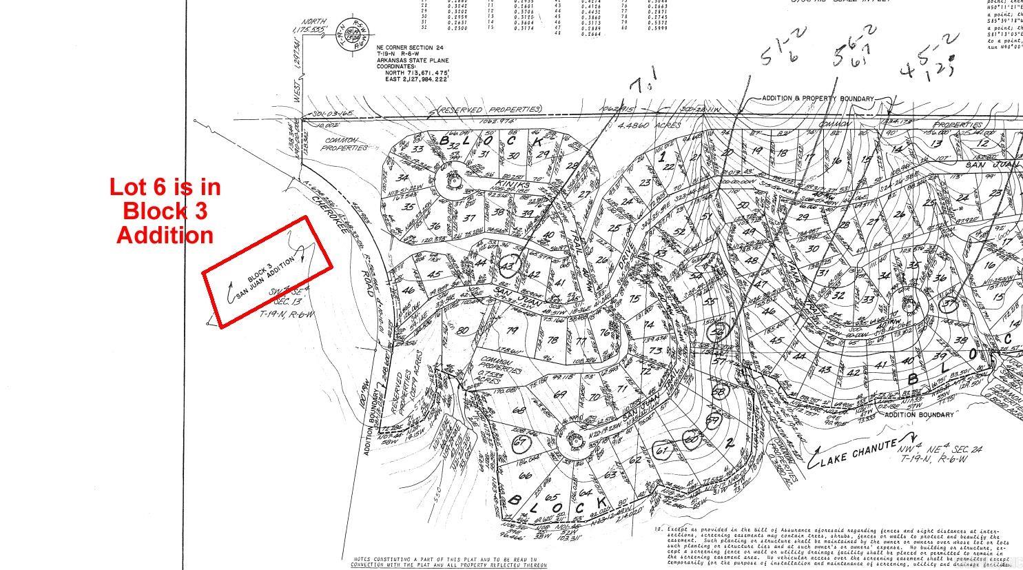 Photo 2 - Vacant Land for sale – Lot 6  No Address   Cherokee Village, AR