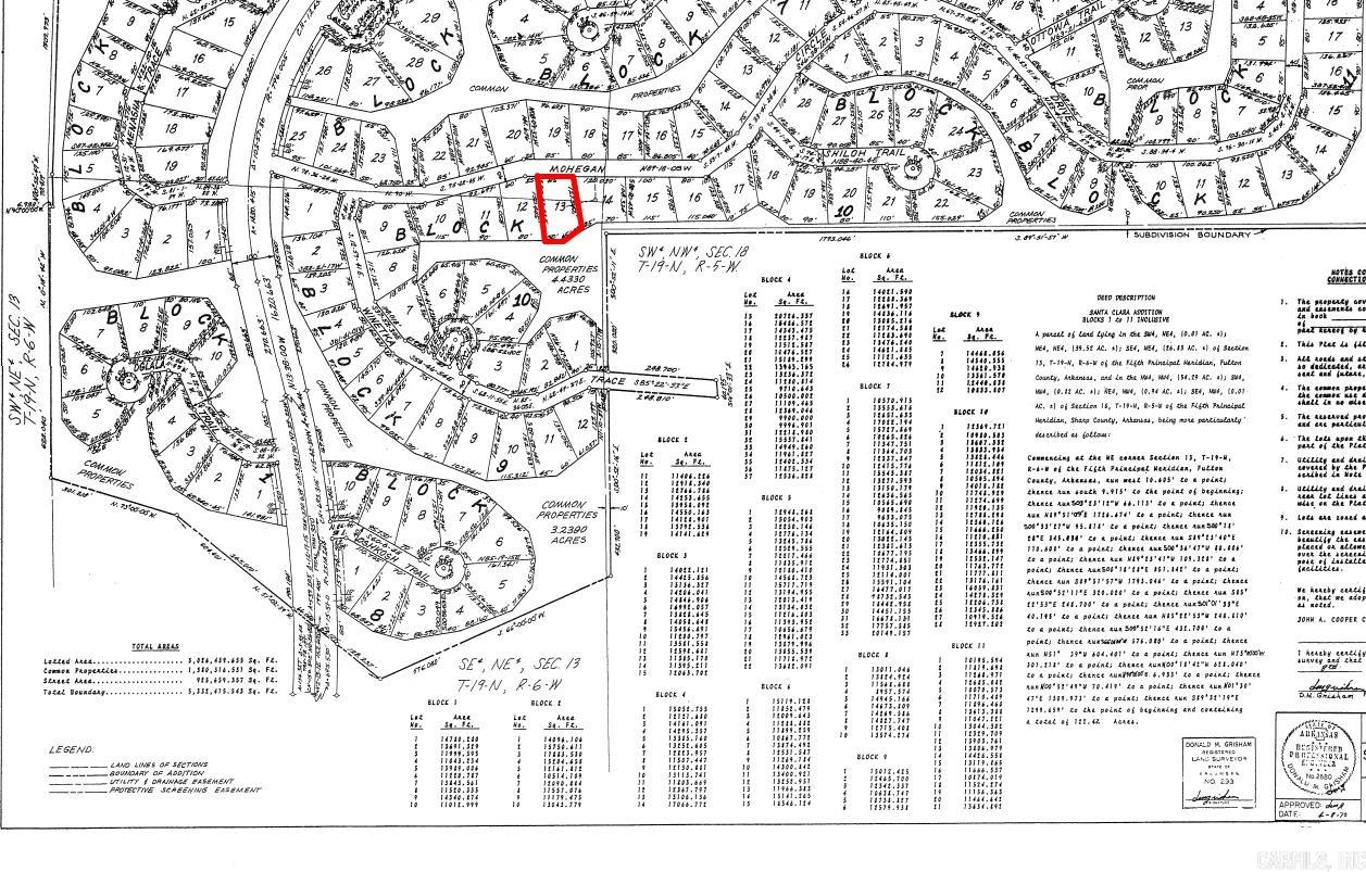 Photo 2 - Vacant Land for sale – Lot 13  Mohegan   Cherokee Village, AR