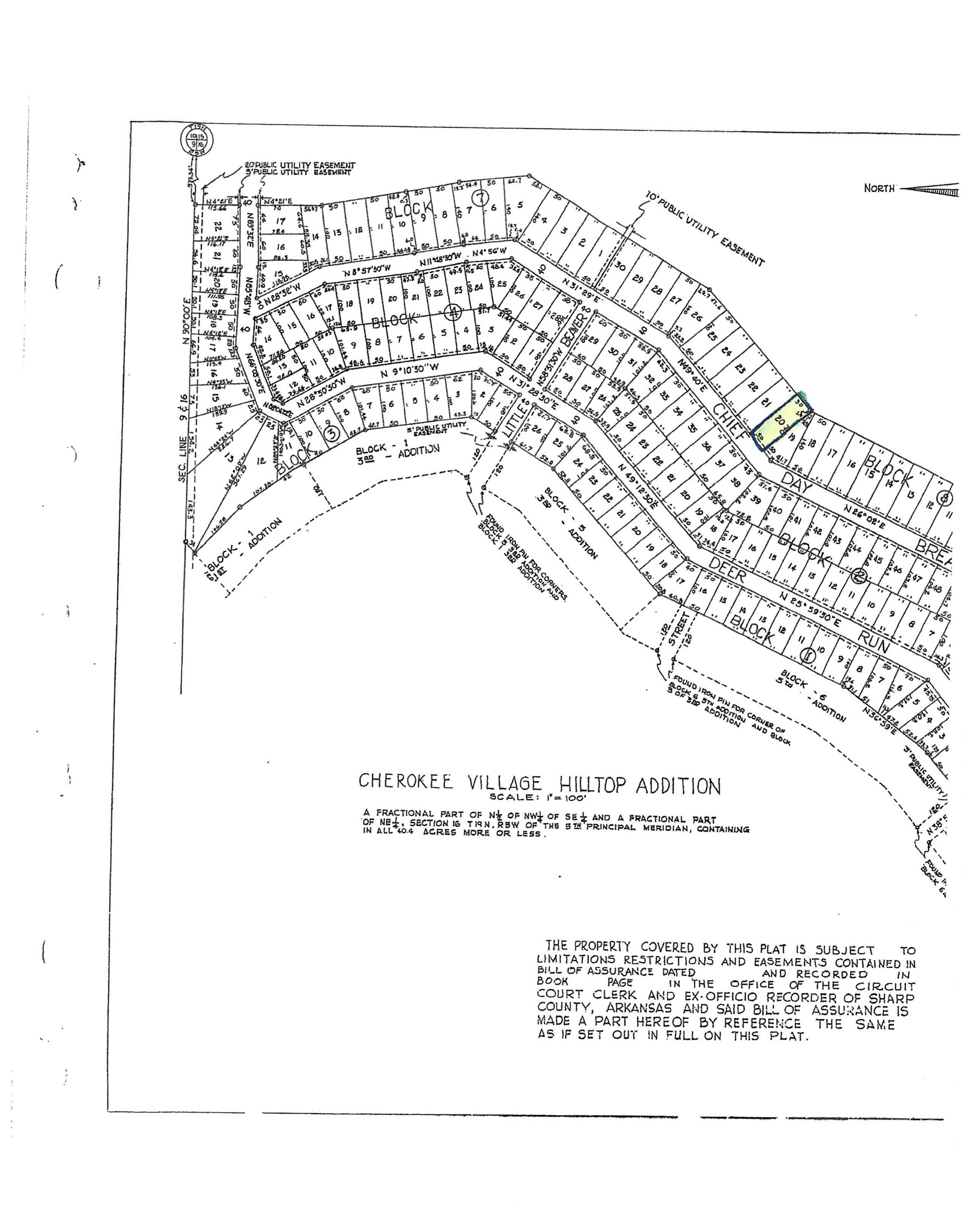 Vacant Land for sale – TBD  Chief Day Break Dr   Cherokee Village, AR