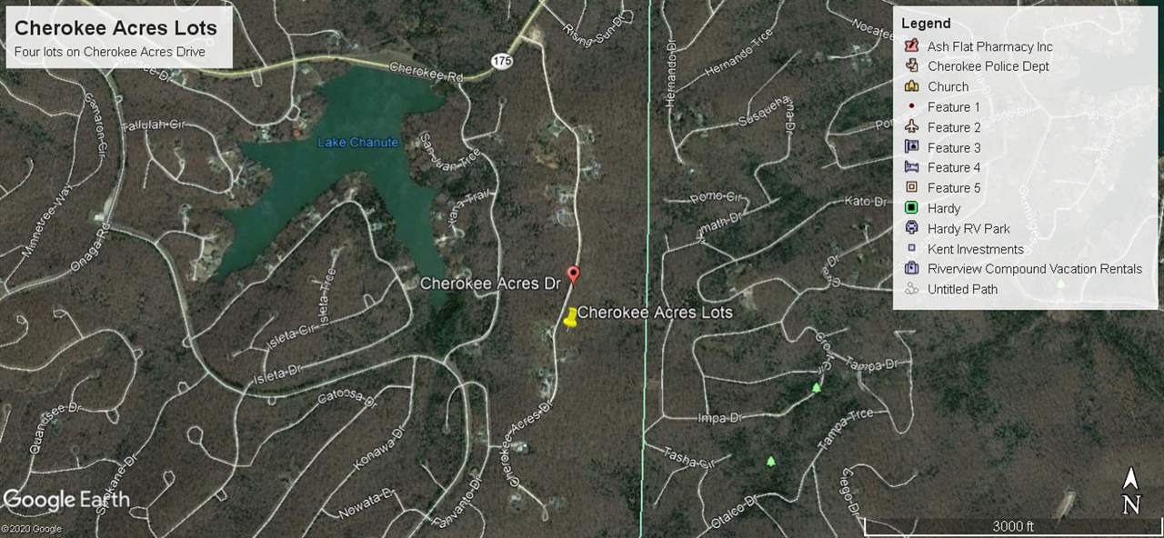 Photo 13 - Vacant Land for sale –   Cherokee Acres   Cherokee Village, AR