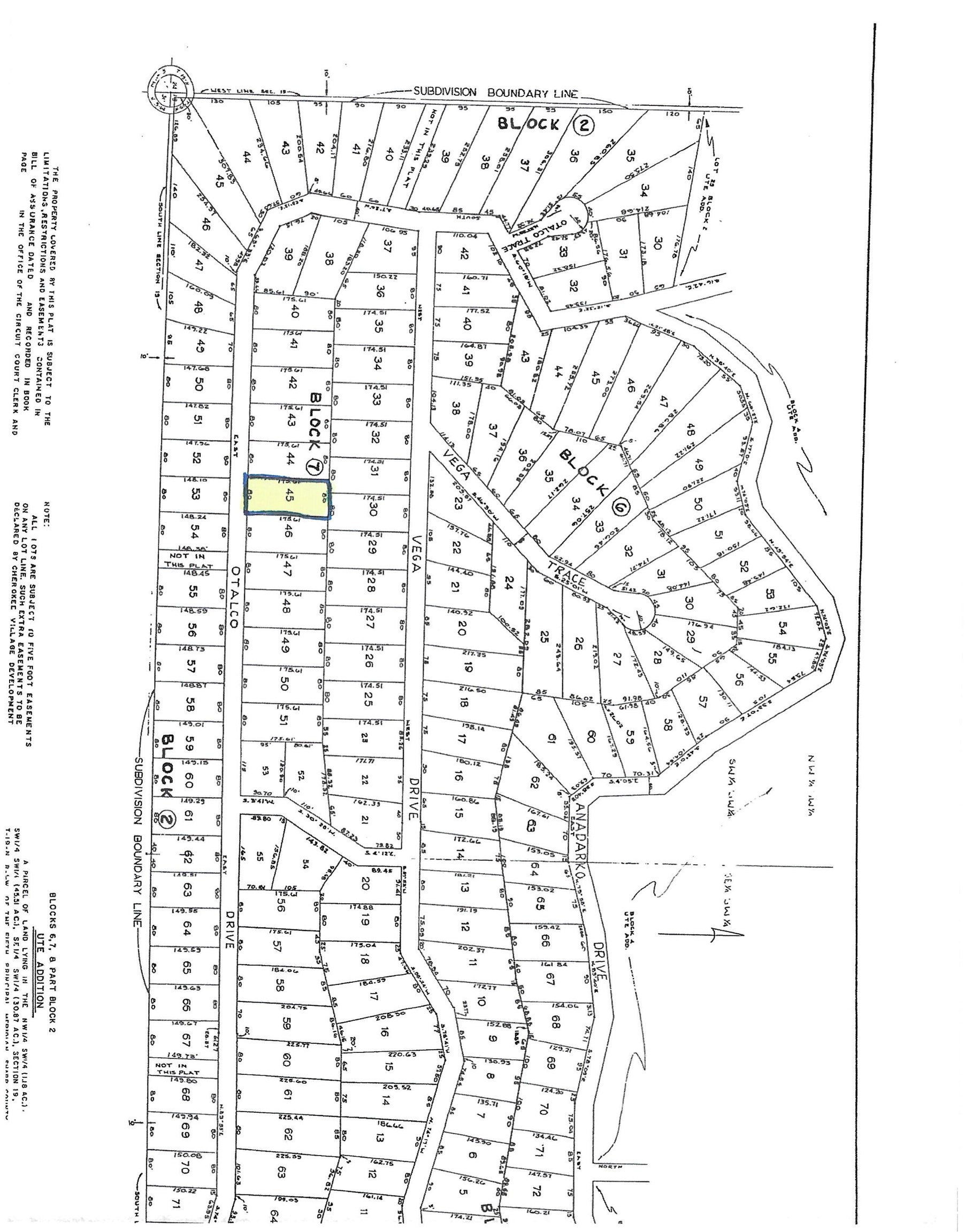 Vacant Land for sale – TBD  Otalco   Cherokee Village, AR