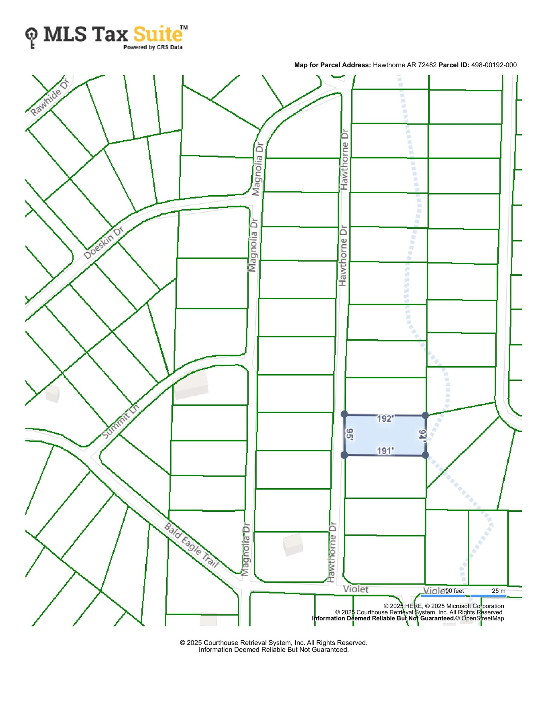 Vacant Land for sale – TBD  Hawthorne   Williford, AR