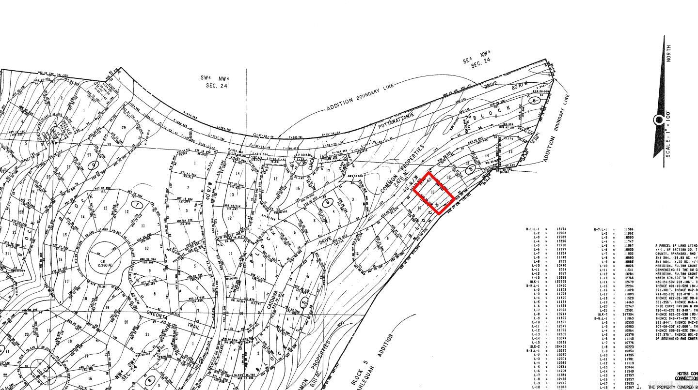 Photo 2 - Vacant Land for sale – Lot 11  Catoosa   Cherokee Village, AR