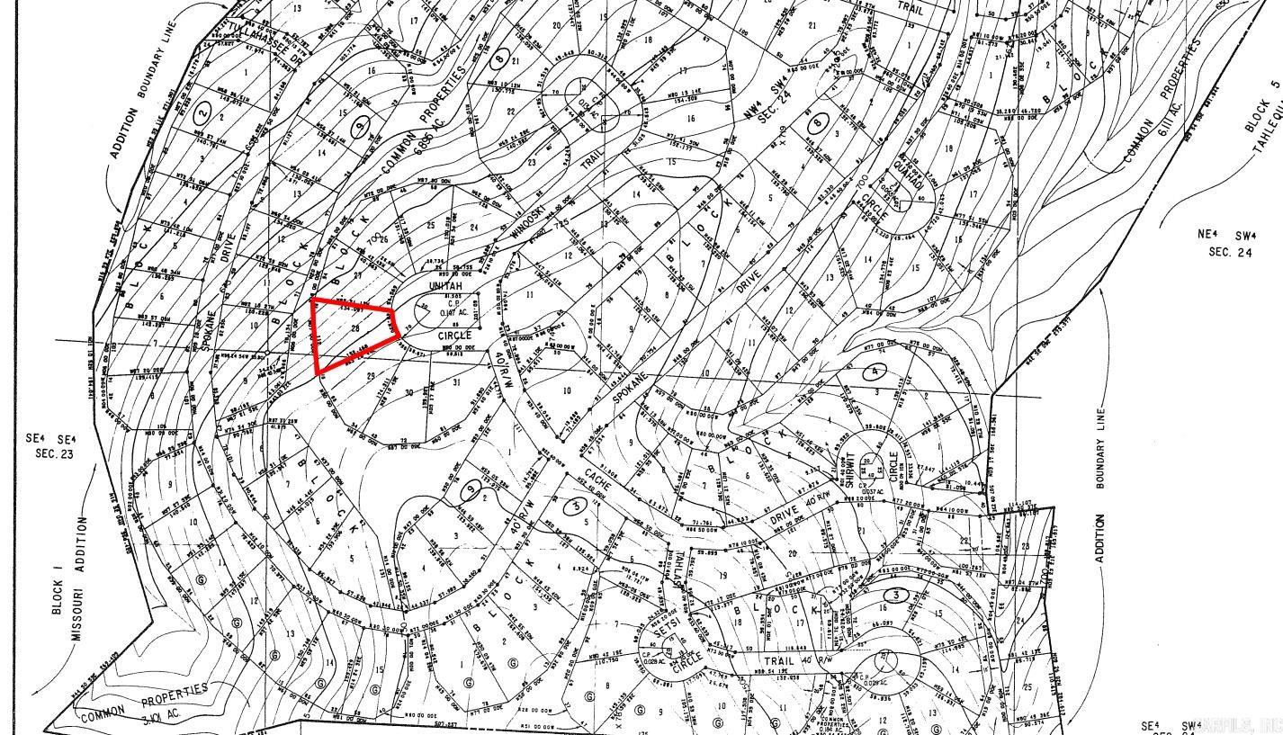 Photo 2 - Vacant Land for sale – Lot 28  Unitah   Cherokee Village, AR