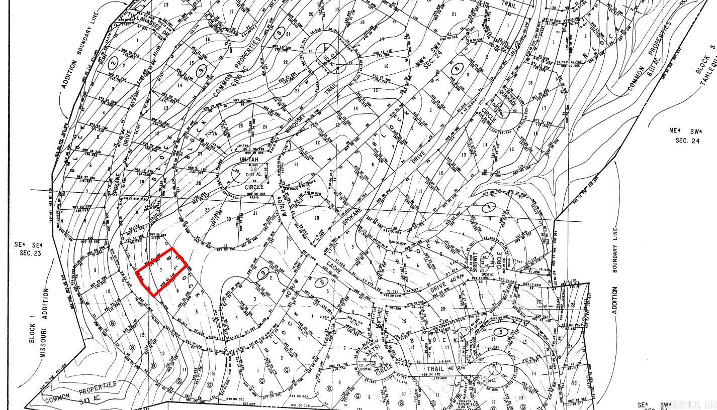 Photo 2 - Vacant Land for sale – Lot 7  Spokane   Cherokee Village, AR