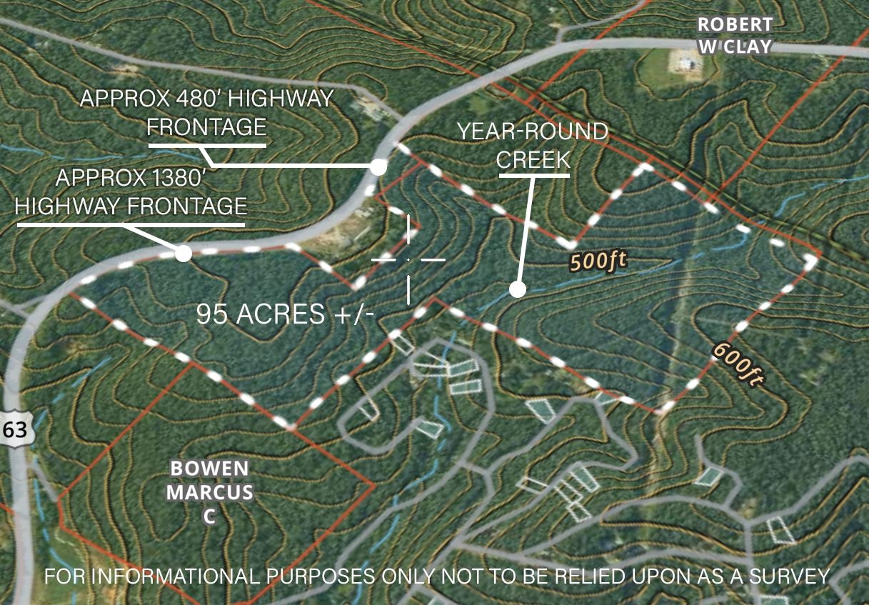 Photo 5 - Vacant Land for sale – 0  63   Hardy, AR