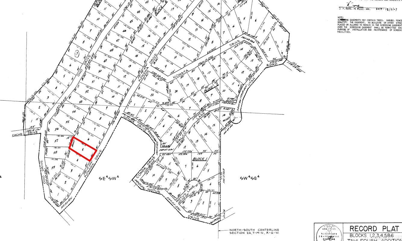 Photo 2 - Vacant Land for sale – Lot 5  Konawa   Cherokee Village, AR