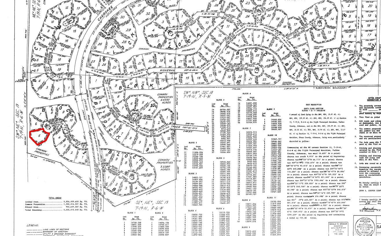 Photo 2 - Vacant Land for sale – Lot 5  Oglalla   Cherokee Village, AR
