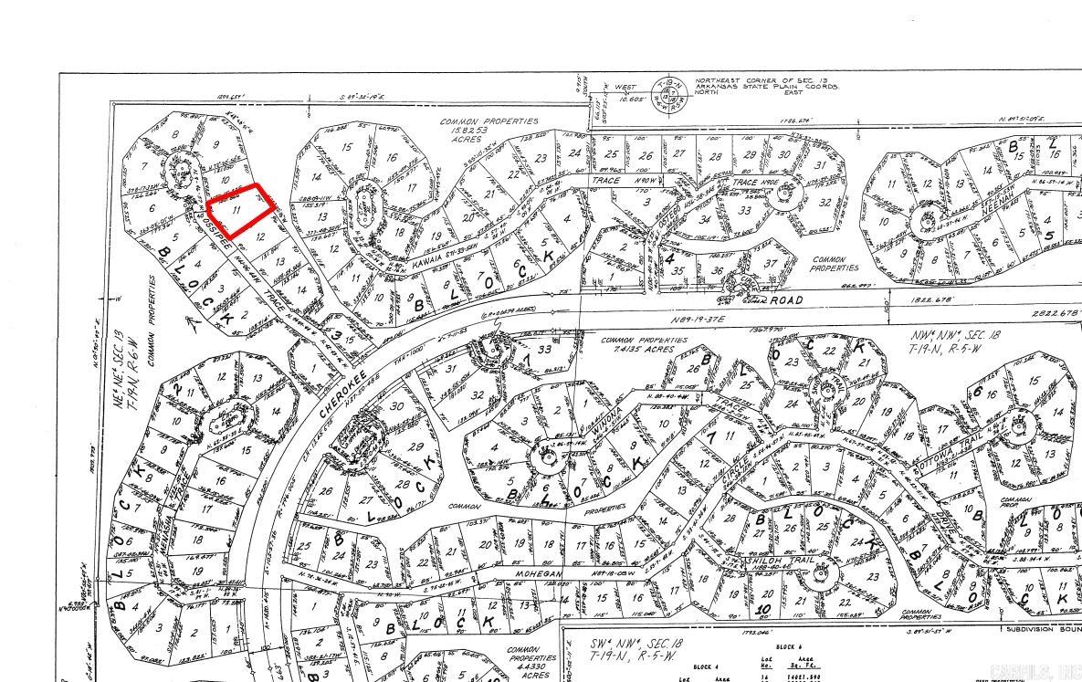 Photo 2 - Vacant Land for sale – Lot 11  Ossipee   Cherokee Village, AR