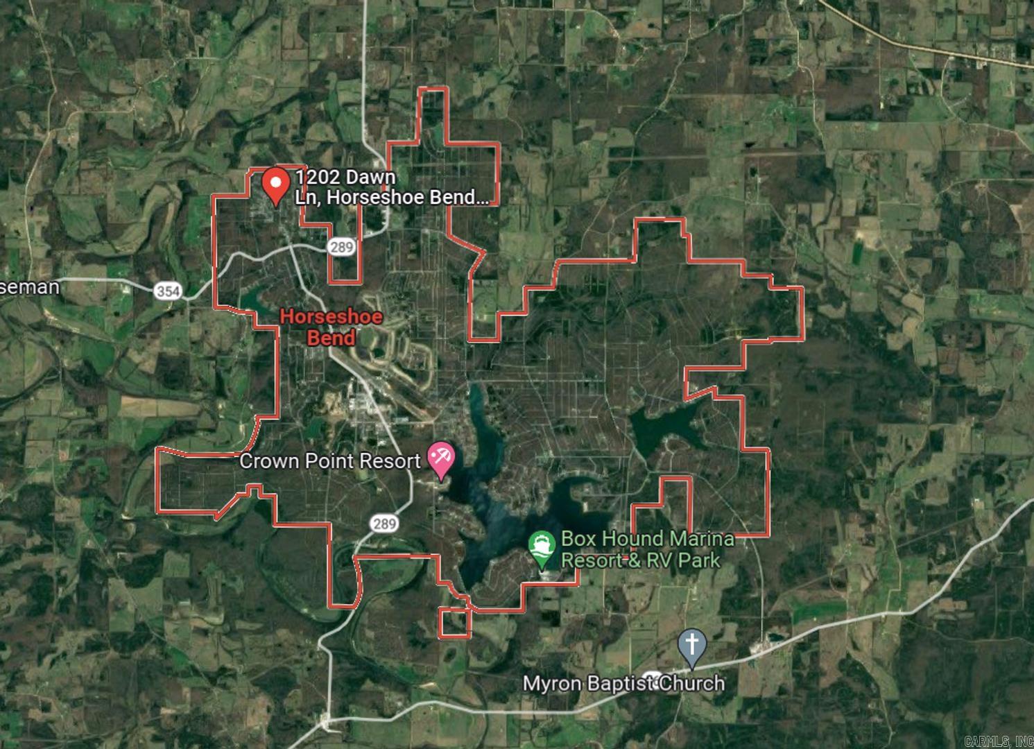 Photo 4 - Vacant Land for sale – 1202  Dawn Ln   Horseshoe Bend, AR