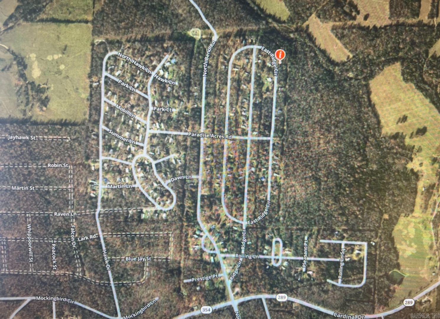 Photo 2 - Vacant Land for sale – 1334 E Ridge Cir   Horseshoe Bend, AR