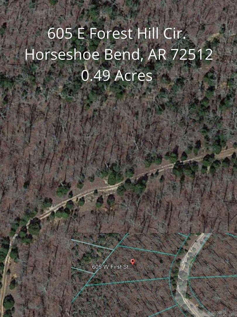 Photo 3 - Vacant Land for sale – 605 W Forest Hills Cir   Horseshoe Bend, AR