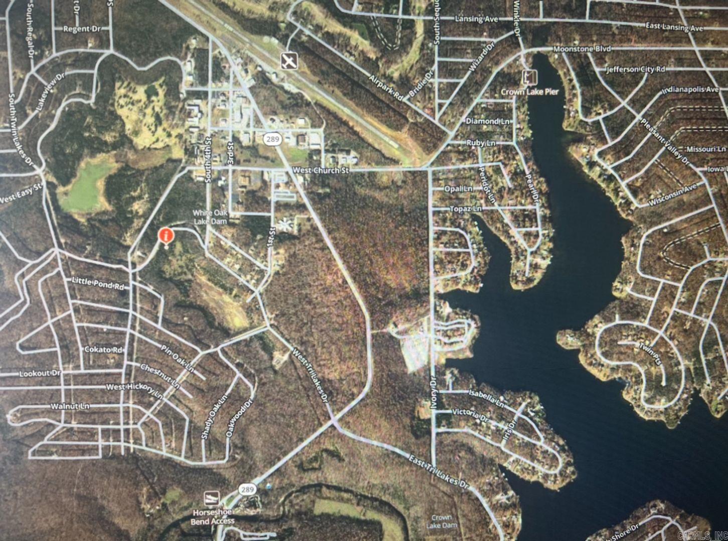 Photo 4 - Vacant Land for sale – 707 W Tri Lakes Dr   Horseshoe Bend, AR