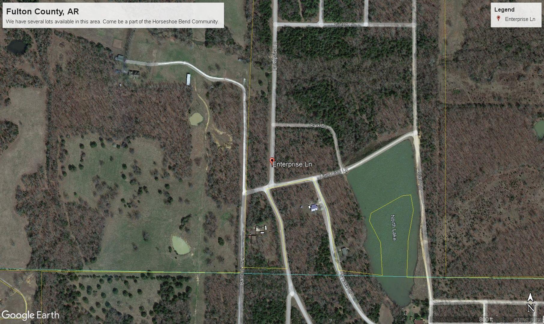 Photo 8 - Vacant Land for sale – 0  Enterprise Lane   Horseshoe Bend, AR