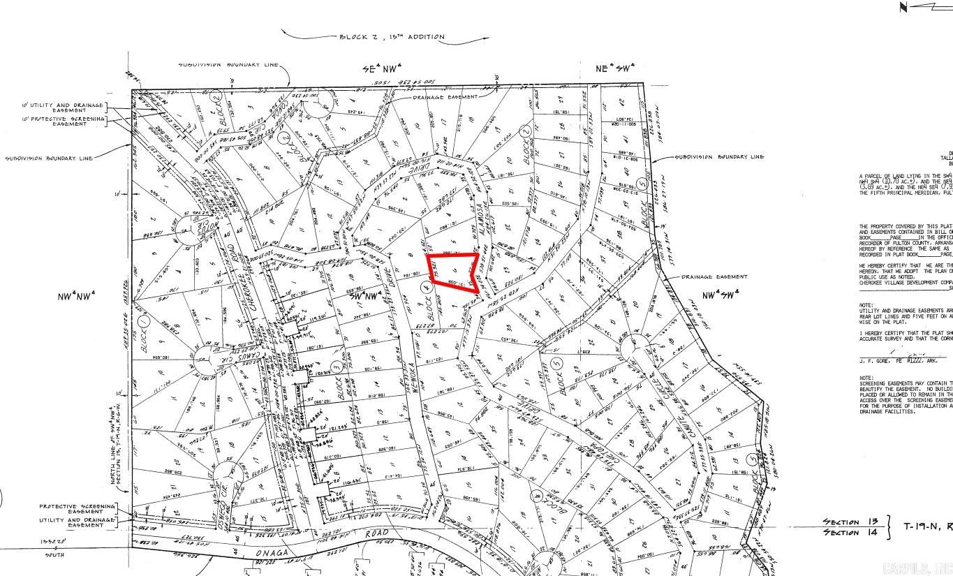 Photo 2 - Vacant Land for sale – Lot 6  Alamosa   Cherokee Village, AR