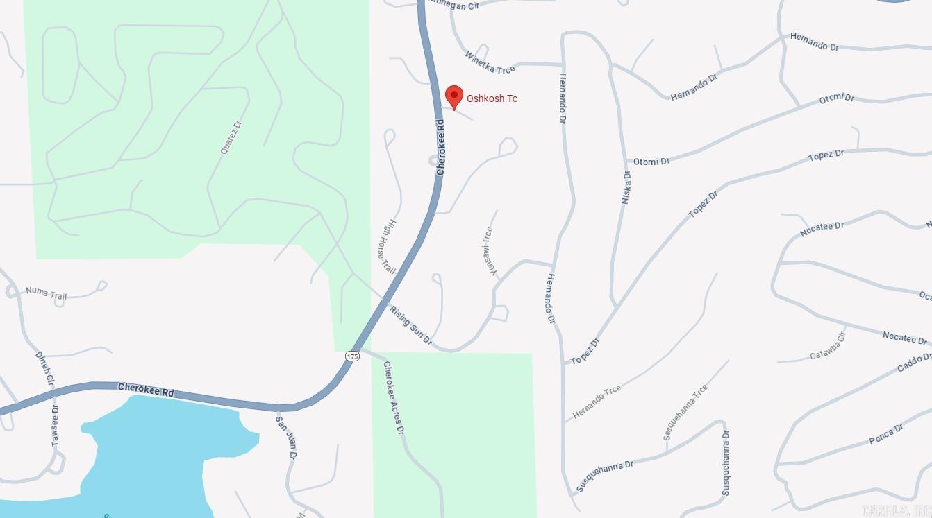 Photo 3 - Vacant Land for sale – Lot 4  Oshkosh   Cherokee Village, AR