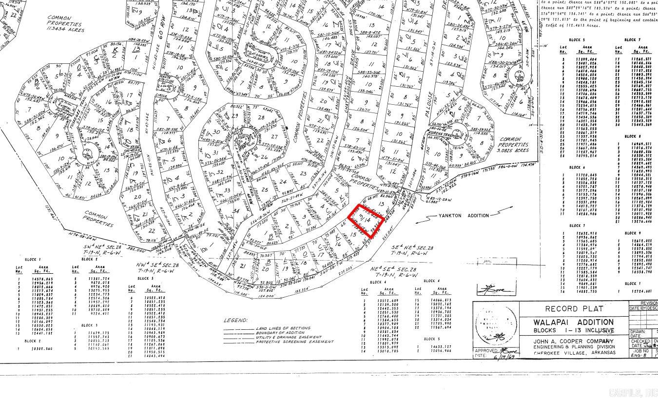 Photo 2 - Vacant Land for sale – Lot 14  Palouse   Cherokee Village, AR