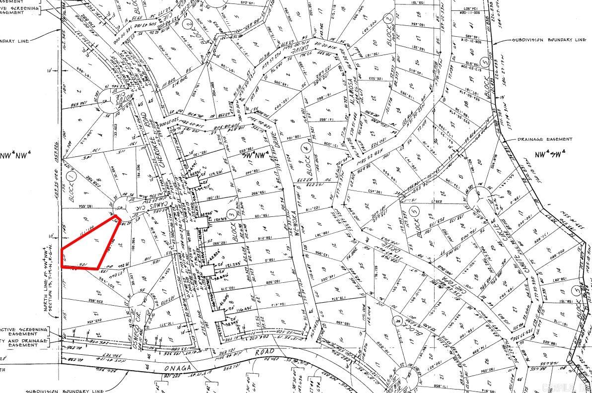 Photo 2 - Vacant Land for sale – Lot 11  Camus   Cherokee Village, AR