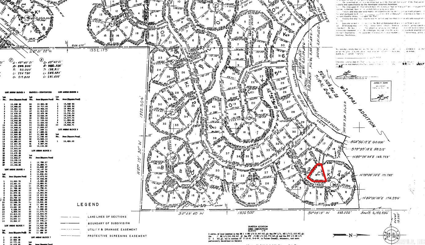 Photo 2 - Vacant Land for sale – Lot 12  Yeibichei   Cherokee Village, AR