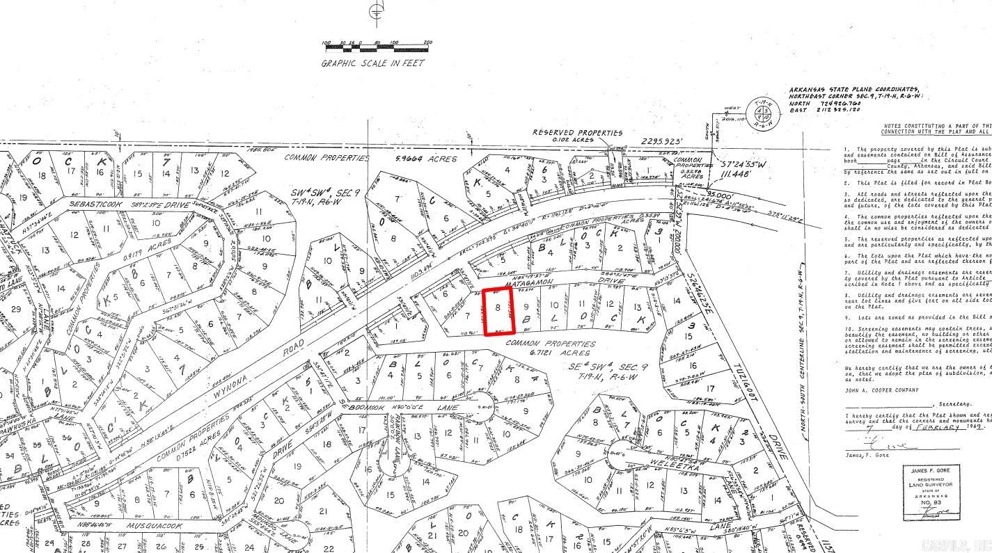 Photo 2 - Vacant Land for sale – Lot 8  Matagamon   Cherokee Village, AR