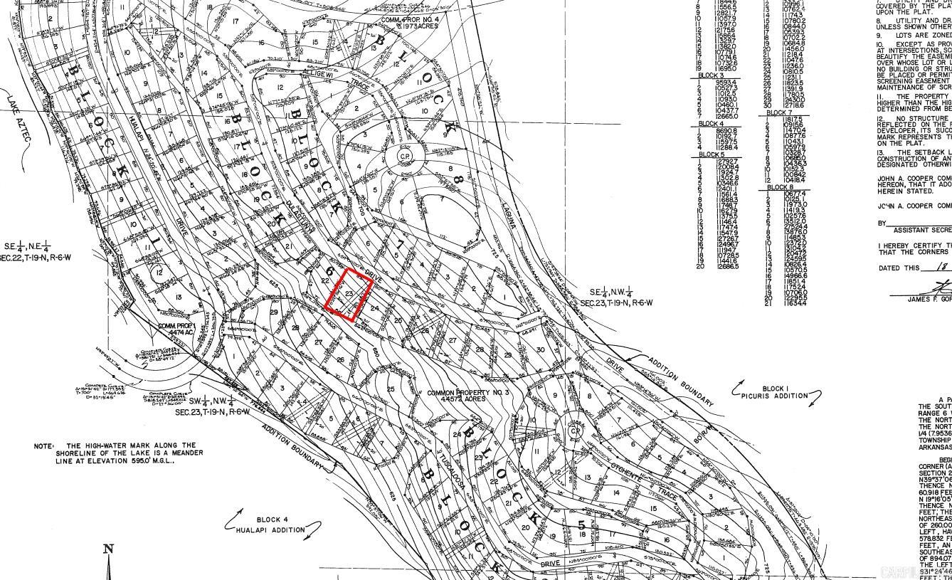 Photo 2 - Vacant Land for sale – Lot 23  Dulastuny   Cherokee Village, AR