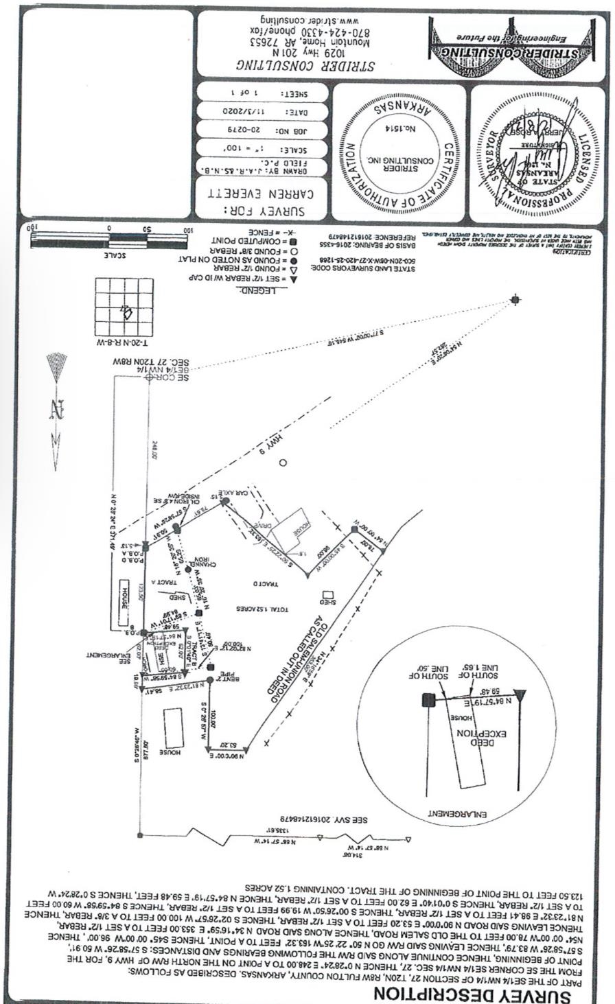 Photo 15 - Vacant Land for sale – 404 S Main   Salem, AR