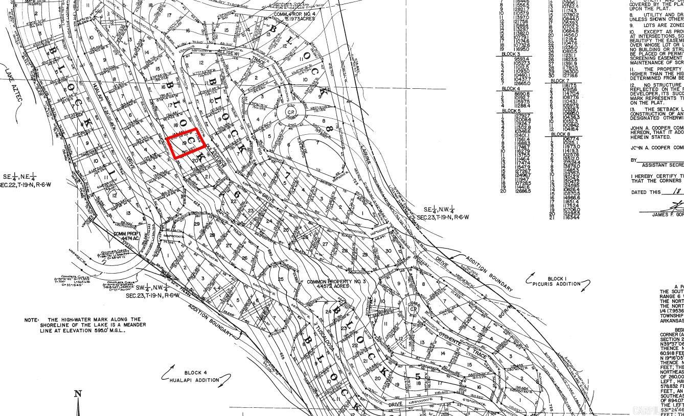 Photo 2 - Vacant Land for sale – Lot 19  Dulastuny   Cherokee Village, AR