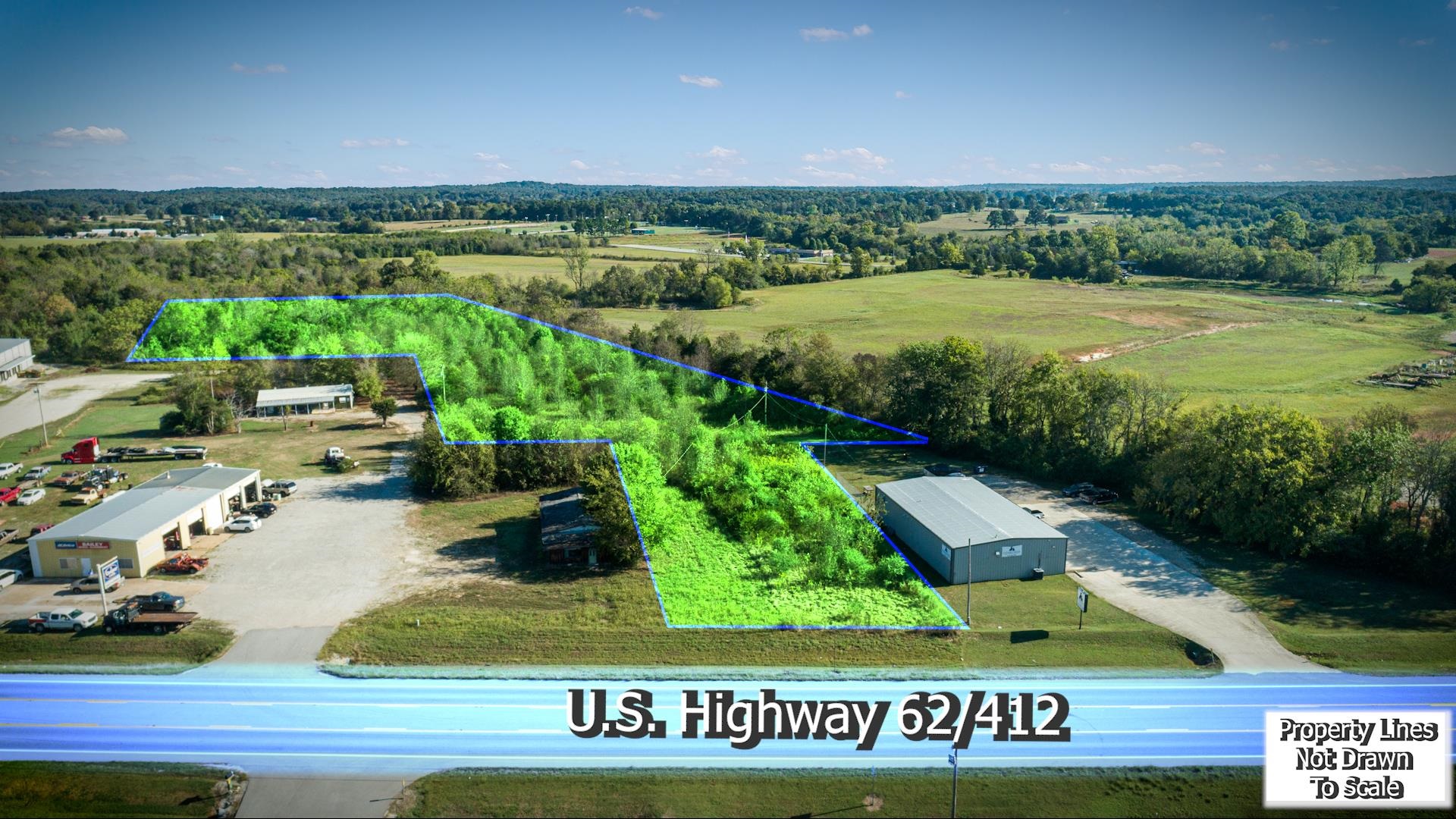Photo 4 - Commercial / Industrial for sale – TBD  Hwy 62 West   Ash Flat, AR