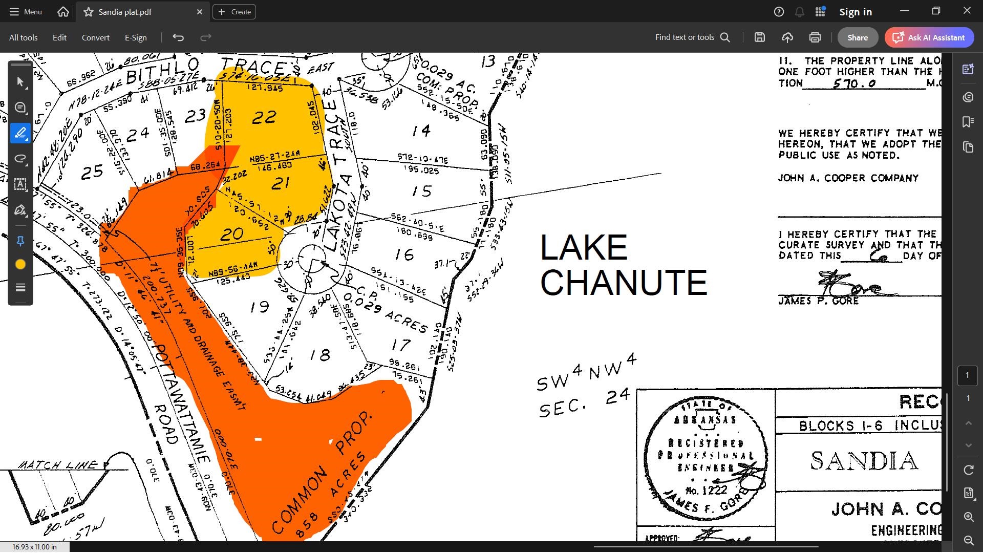 Photo 15 - Vacant Land for sale – L20,21,22 B6  Lakota   Cherokee Village, AR
