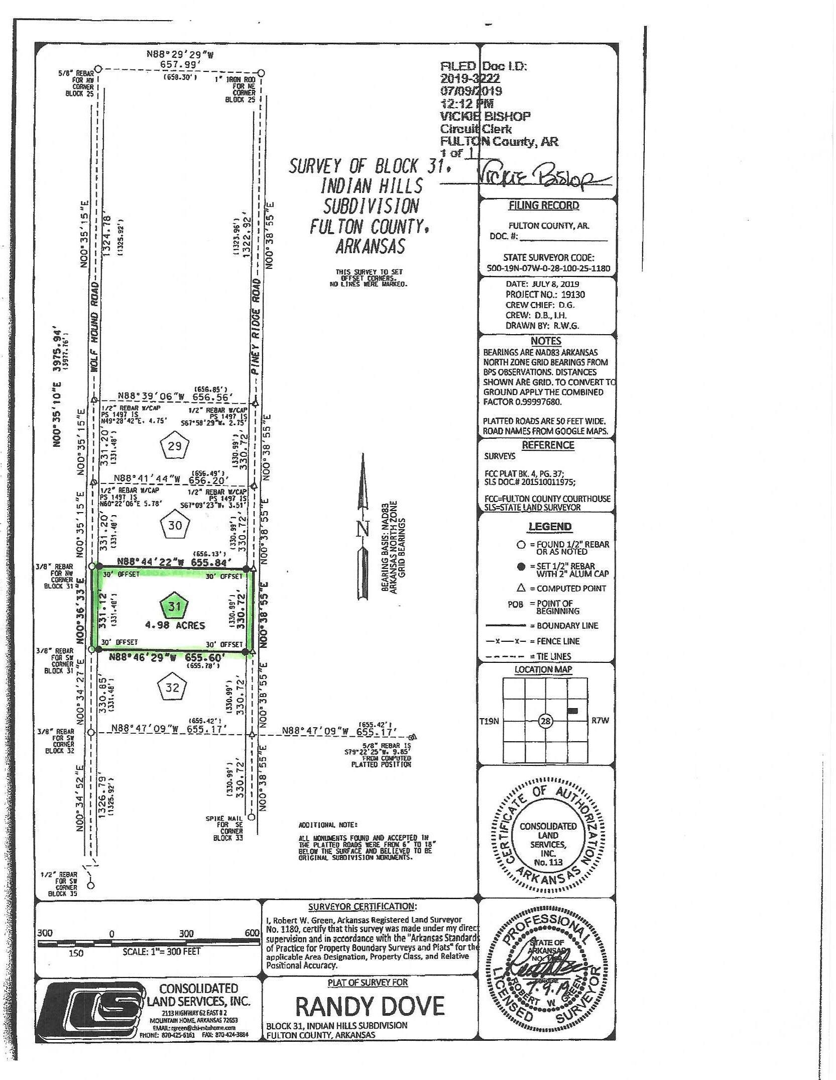 Photo 8 - Vacant Land for sale – 0  Piney Ridge   Glencoe, AR