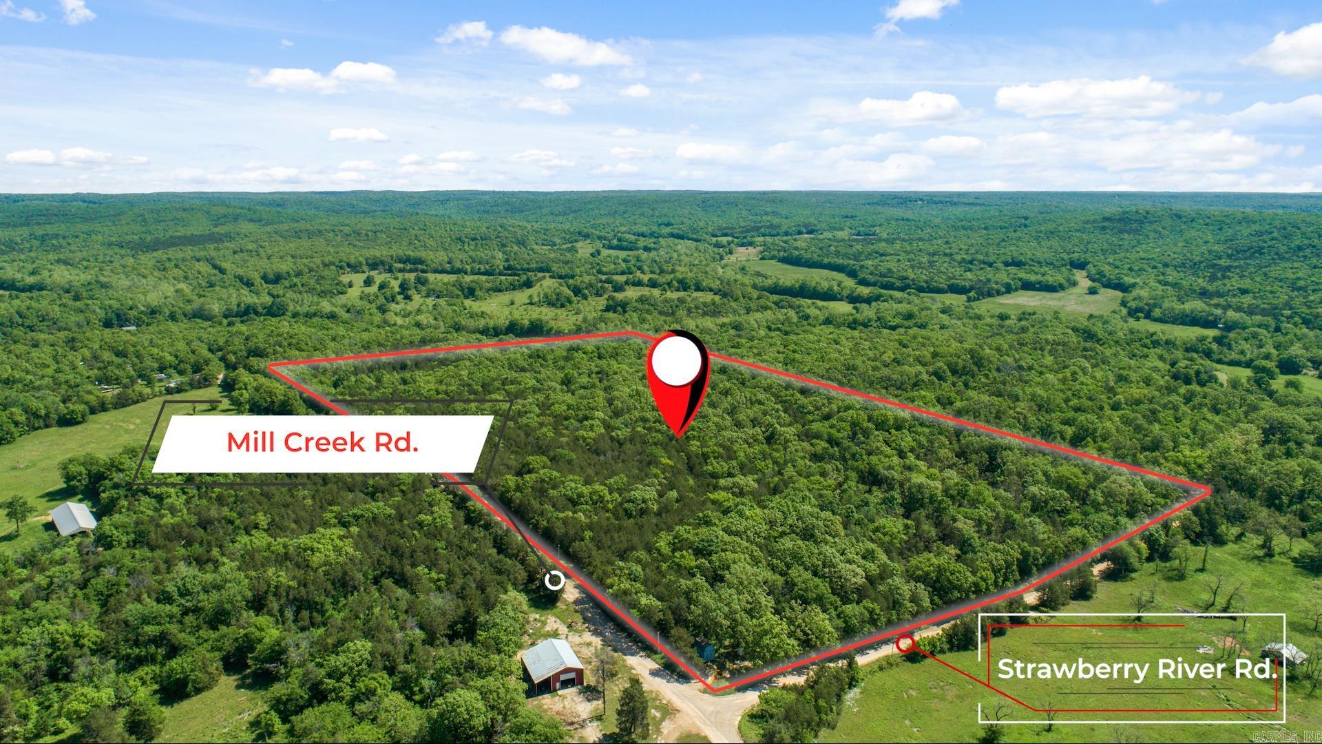 Vacant Land for sale – 998  Mill Creek Road   Poughkeepsie, AR