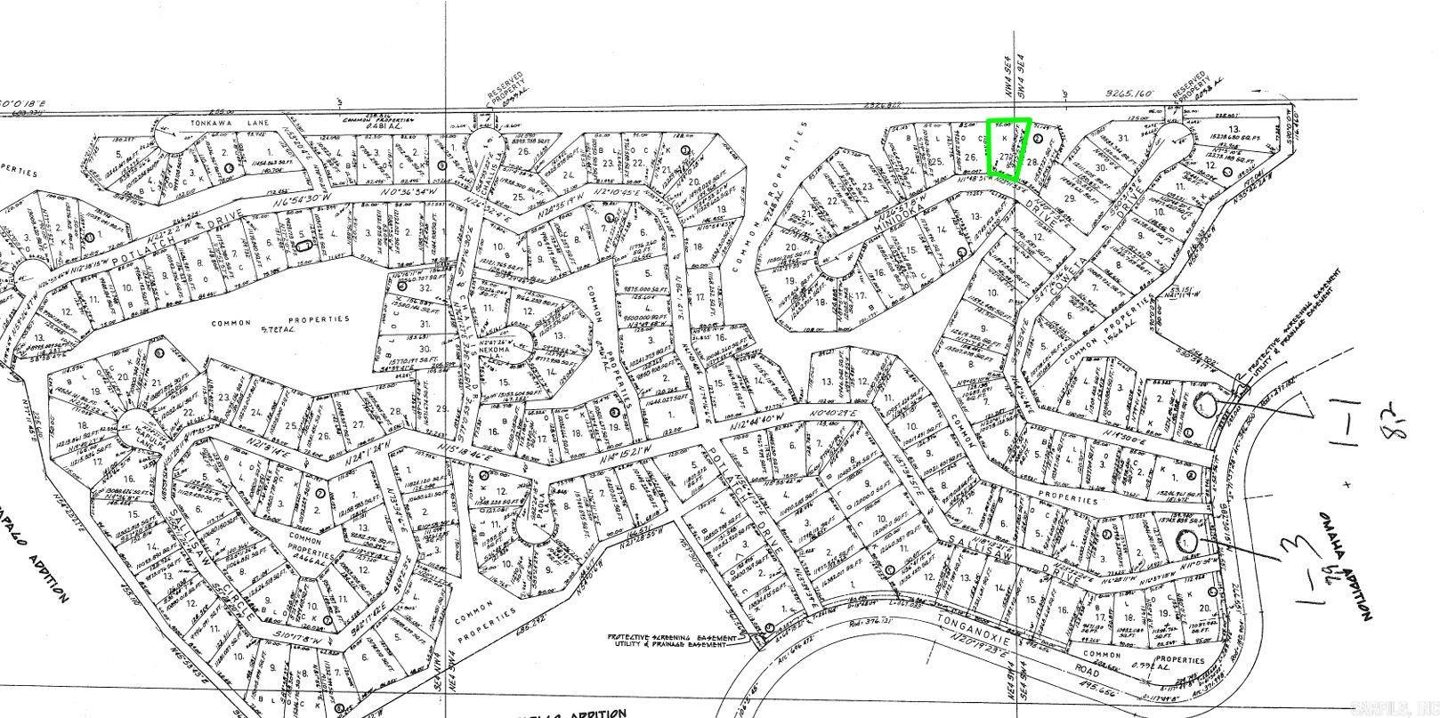 Photo 2 - Vacant Land for sale – Lot 27  Minidoka   Cherokee Village, AR