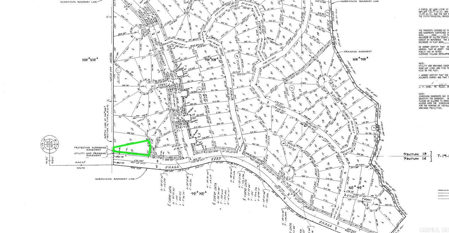Photo 2 - Vacant Land for sale – Lot 22  Oswego   Cherokee Village, AR
