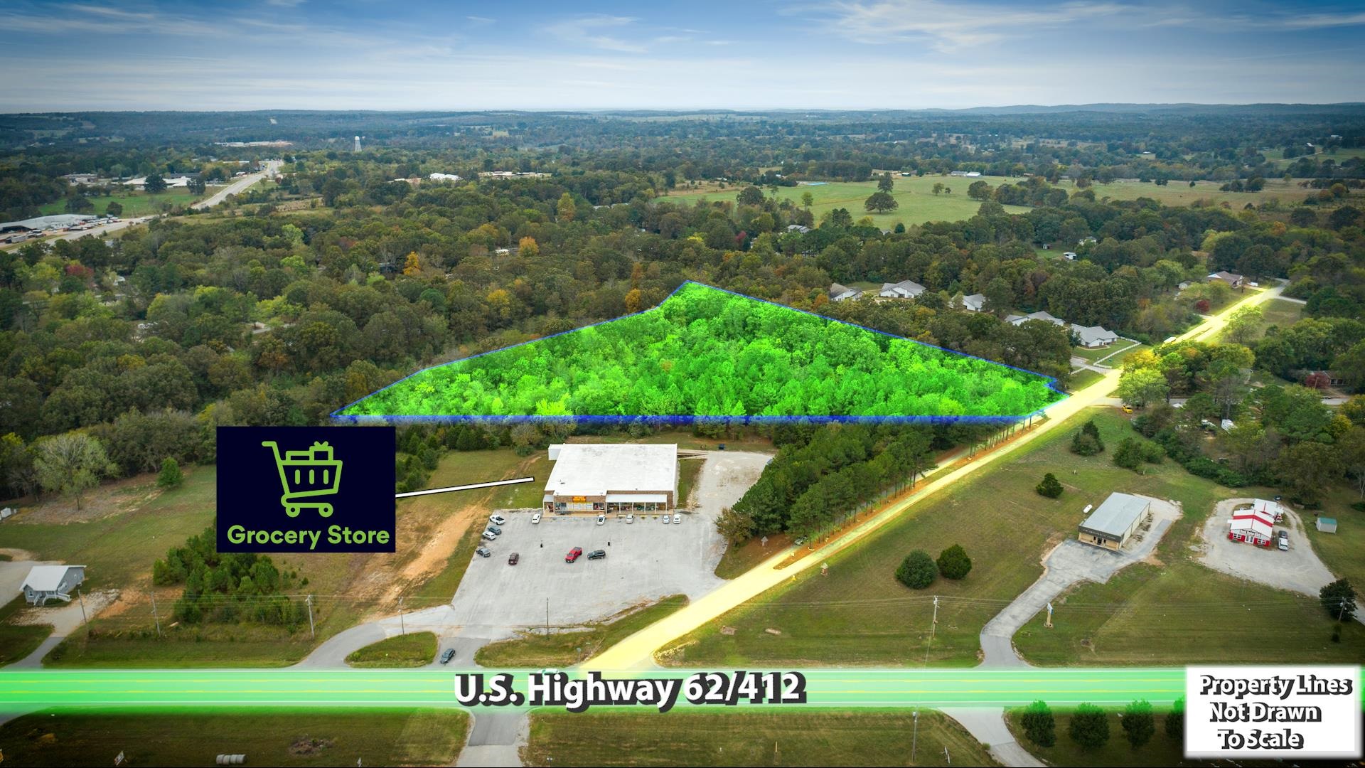 Photo 3 - Commercial / Industrial for sale – TBD  J & M   Ash Flat, AR