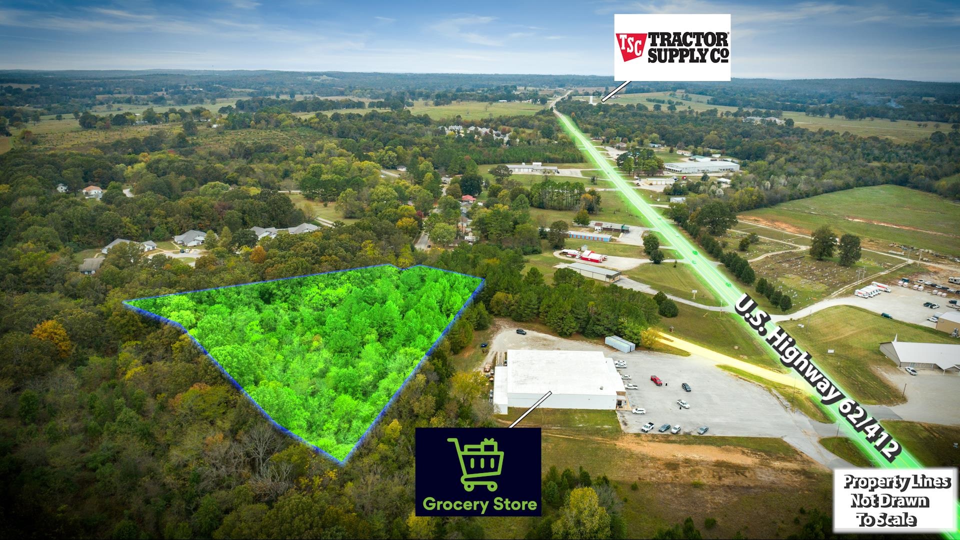 Photo 4 - Commercial / Industrial for sale – TBD  J & M   Ash Flat, AR