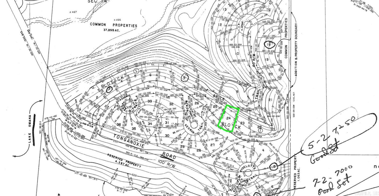 Photo 2 - Vacant Land for sale – Lot 22  Brule   Cherokee Village, AR
