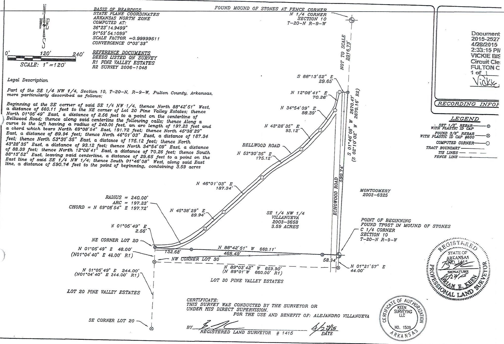 Vacant Land for sale – 0  Echowood   Viola, AR